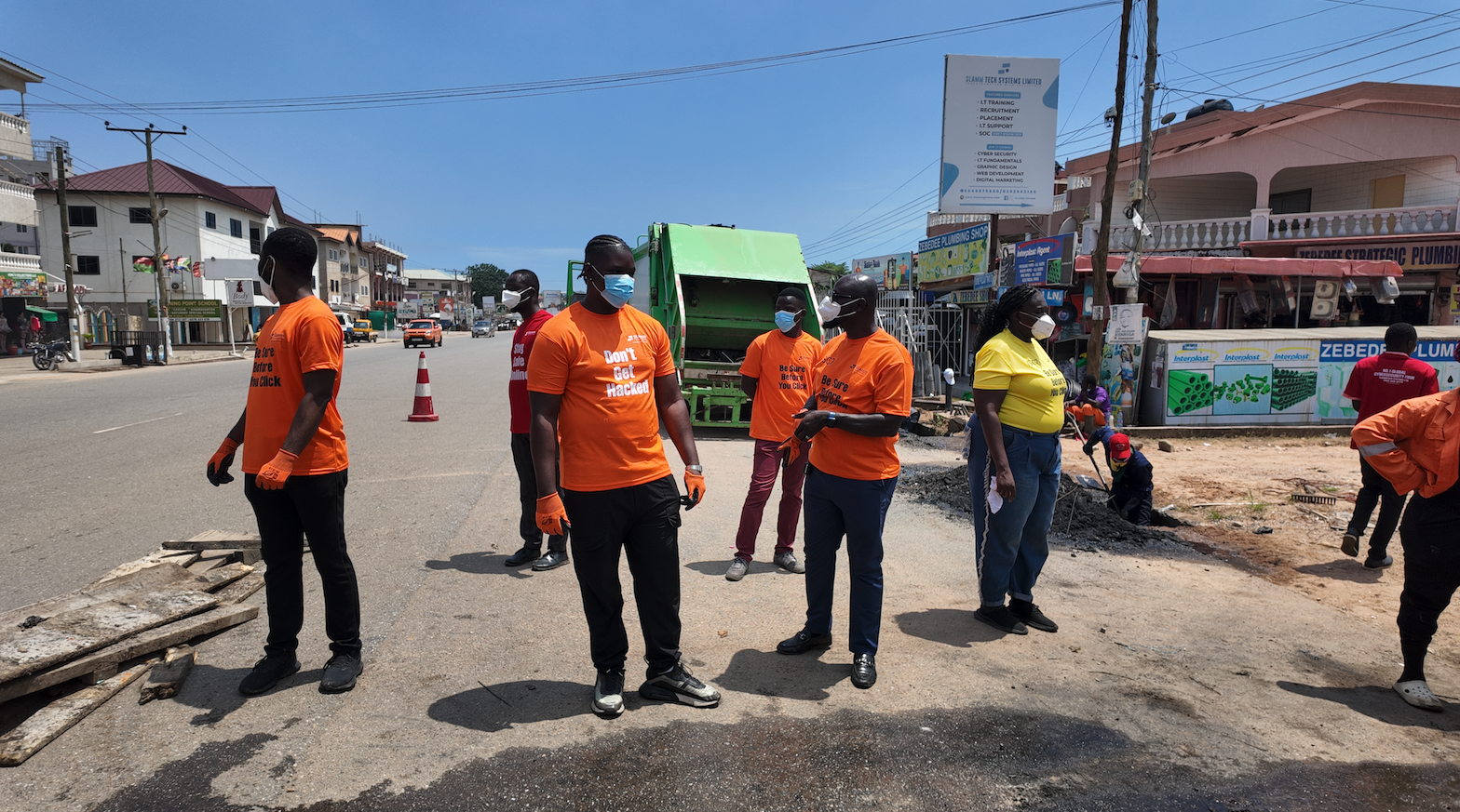 Cleaning Ghana, Protecting Cyberspace: Slamm Technologies Awards Cybersecurity Scholarships to Buzstopboys - Image 3