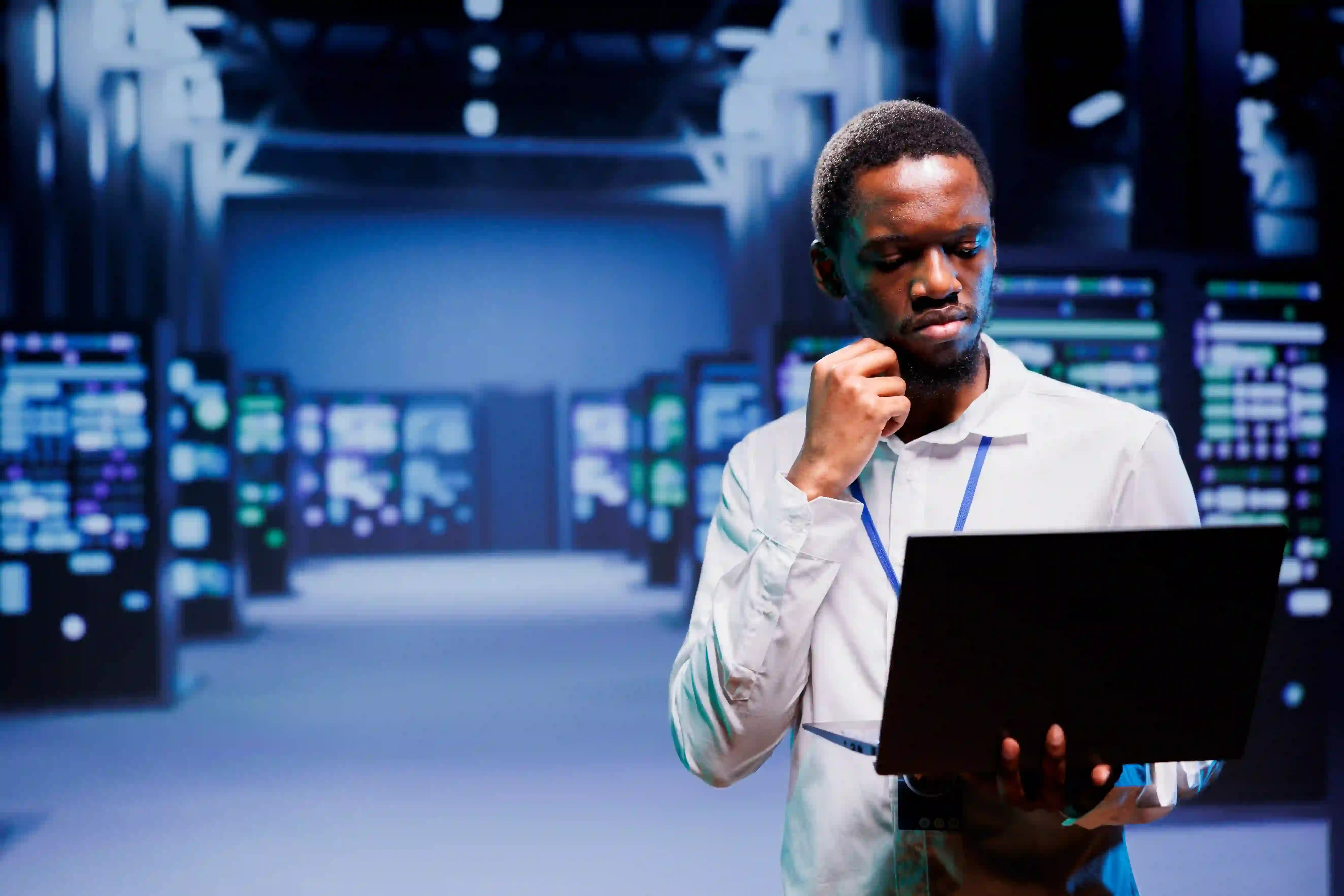 Cybersecurity analysts monitoring threat dashboards